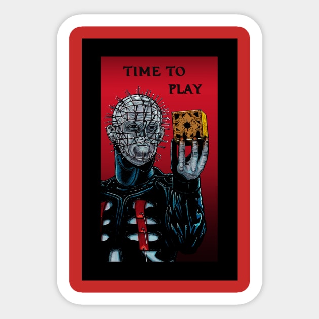 Pinhead Sticker by eddieprice